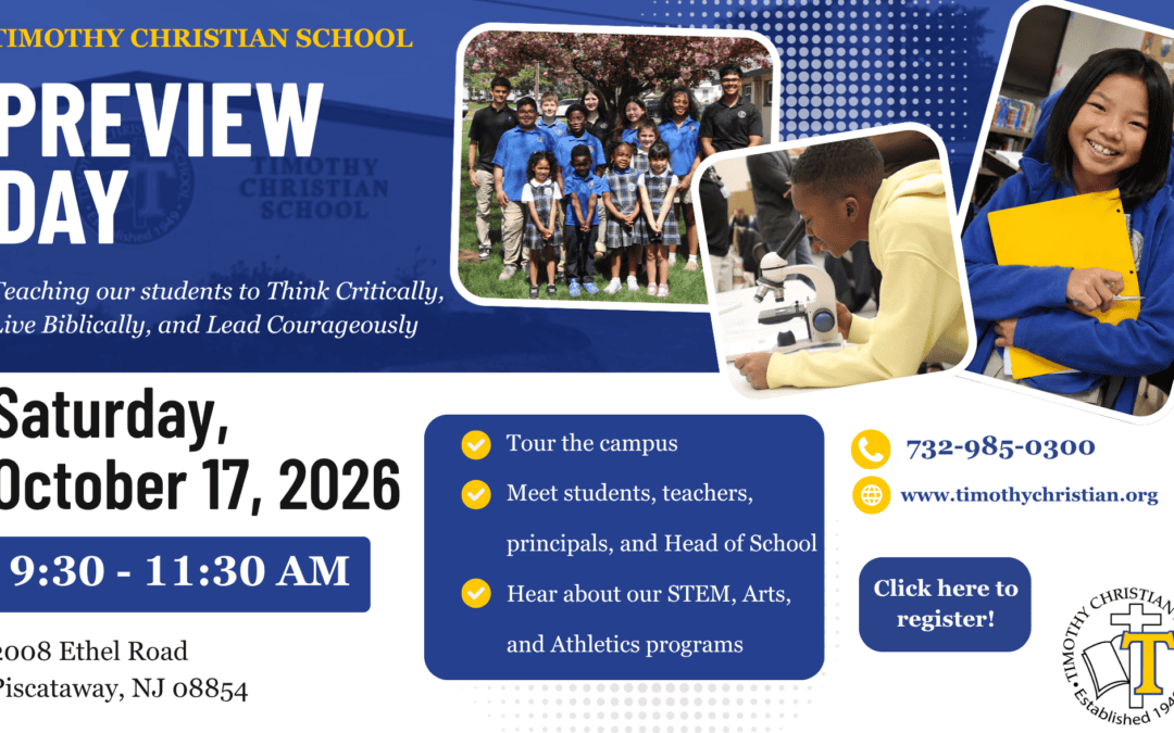 Open House Preview Day October 17th 2026