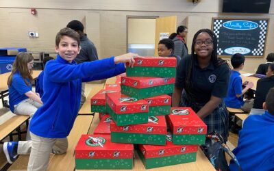 TCS Middle Schoolers Share About Operation Christmas Child