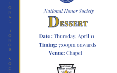 National Honor Society Dessert 2024