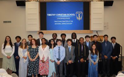Celebrating the 46th National Honor Society Induction at TCS