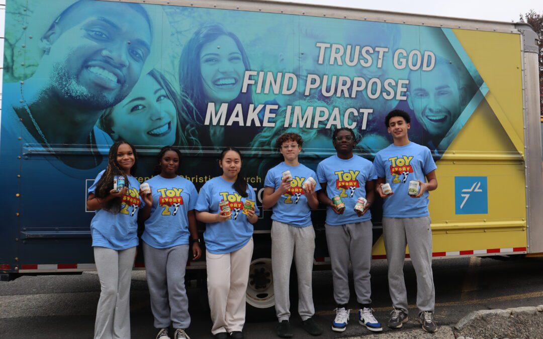 TCS High School Service Day and Stuff the Truck