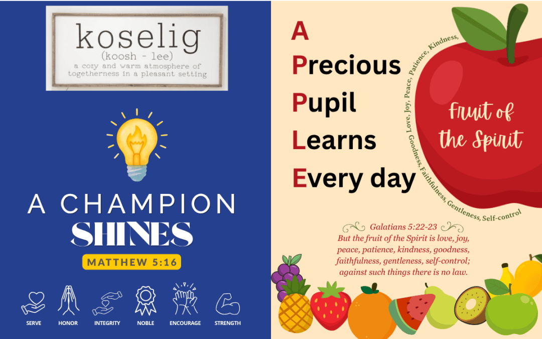 Timothy Christian School’s 2026–27 Spiritual Themes